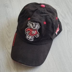 Black Wisconsin Badgers Cap